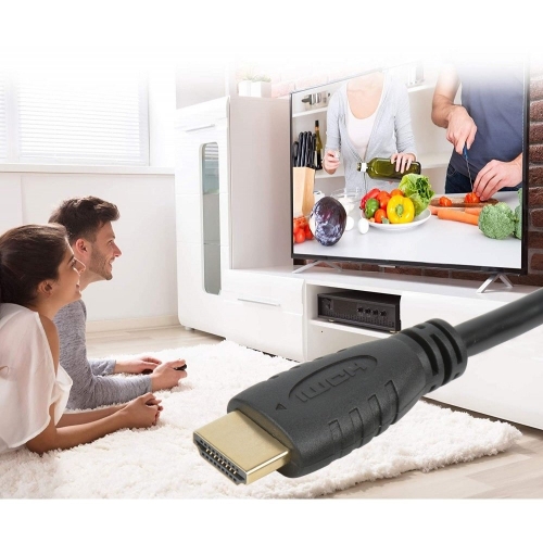 Kabel Hdmi-hdmi 2.0 M/m 4k60hz Ethernet 0.5m Czarny